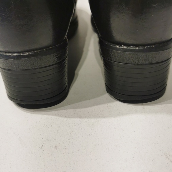 VINTAGE PAJAR REAL SHEEPSKIN LEATHER BOOTS MADE IN CANADA - Picture 7 of 9